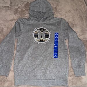 Hurley Heather Gray Pullover with Logo Large 14/16